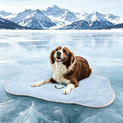 Tapis rafraîchissant RIOGOO lavable 110 x 76 cm