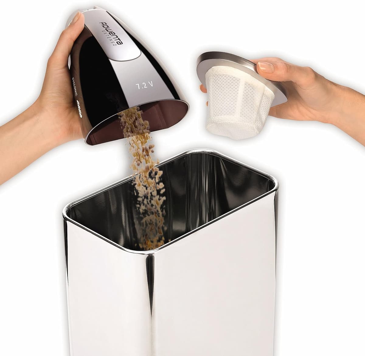 Aspirateur Rowenta Extenso Dry AC476901 - Sans Fil, Puissant et Léger