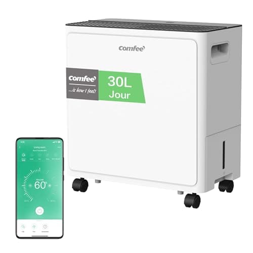 Déshumidificateur COMFEE 30 L/jour connecté grand volume