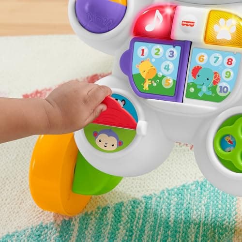Trotteur Zèbre Fisher-Price Apprends avec Moi à Pousser