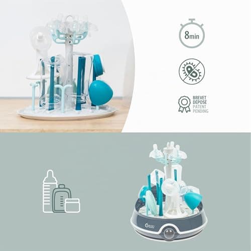 Stérilisateur Babymoov Turbo Steam Plus 2-en-1