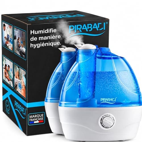 Humidificateur ultrasons PIRABADI 2,2 L silencieux