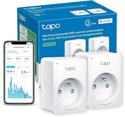 Tapo P110M 2-pack Prise Connectée 16A