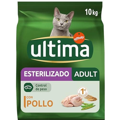 Croquettes Ultima Chat Stérilisé Poulet 10 kg