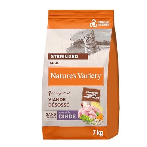 Nature's Variety No Grain Chat Stérilisé Dinde 7 kg