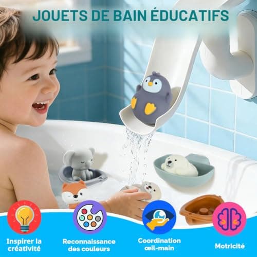 Circuit de bain CHMMY ZX0204 à ventouses, dès 18 mois