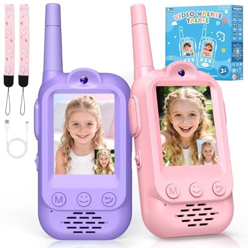 Talkie-walkie vidéo iKidiki rechargeable enfant
