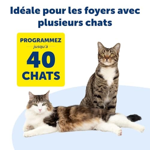 Chatière à puce électronique PetSafe Microchip Blanche