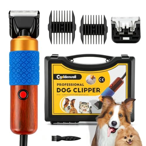 Tondeuse Chien CGOLDENWALL 200 W Filaire Câble 3 m