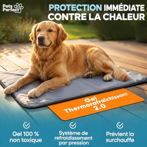 Tapis rafraîchissant Pets Perfect gel XL 75x120 cm