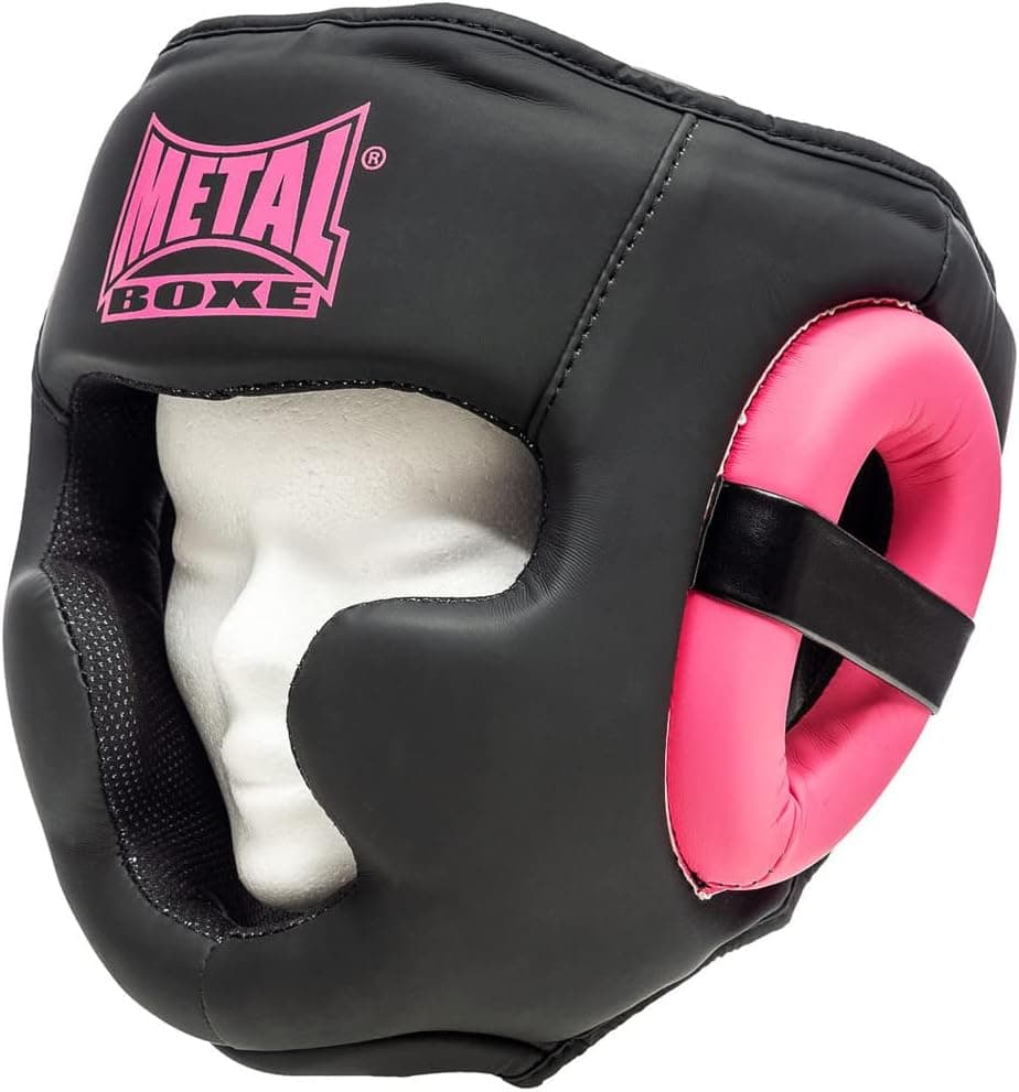 Casque Boxe Metal Boxe Noir - Protection Optimale