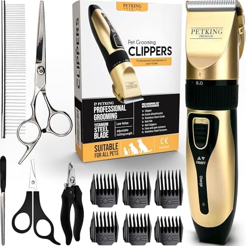 Tondeuse chien PetKing Premium sans fil kit complet