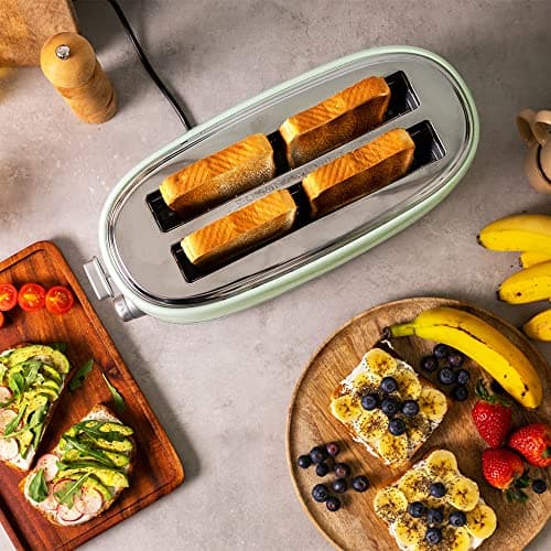 Cecotec Toast&Taste 1600 Retro 4 tranches