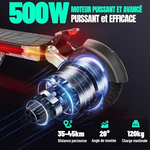 TODIMART G2 Trottinette 500W Tout Terrain