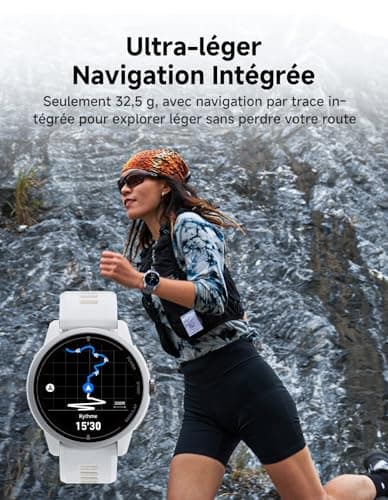 Montre GPS iGPSPORT VeRun AMOLED Double Fréquence