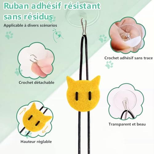 Souris suspendue FYNIGO FY-05 sans pile pour porte