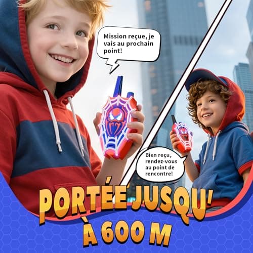 Talkie-Walkie Enfant Mirthigig Toile Lumineuse