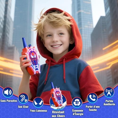 Talkie-Walkie Enfant Mirthigig Toile Lumineuse