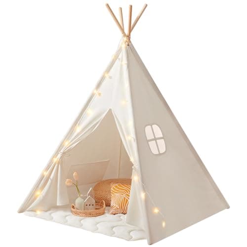 Tipi Tiny Land TLTGTP003 coton, tapis, dès 3 ans