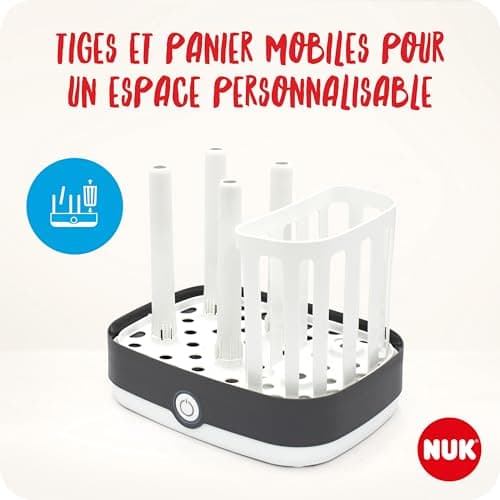 Stérilisateur vapeur NUK Vario Express 6 biberons
