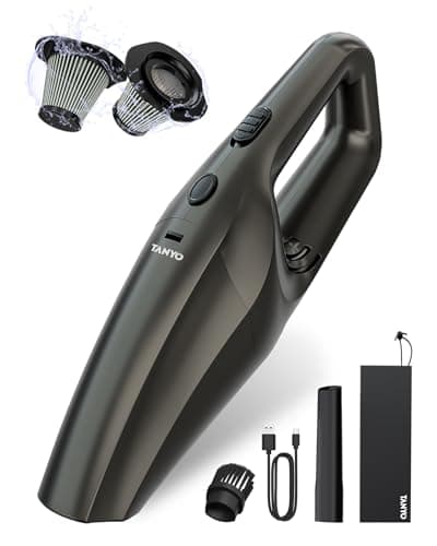 TANYO Aspirateur à Main 12000Pa Sans Fil