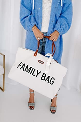 Sac à langer Childhome Family Bag Teddy Grande Contenance