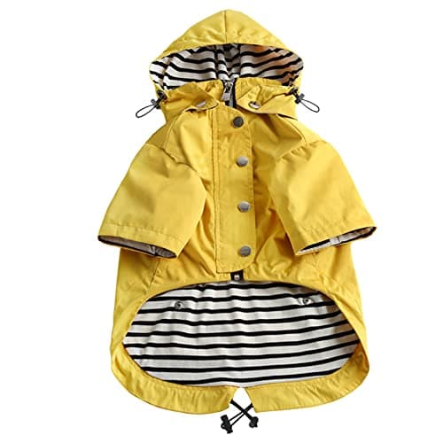 Imperméable chien Morezi zippé à capuche amovible