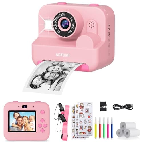Appareil photo instantané enfant ASTGMI 2,4 pouces