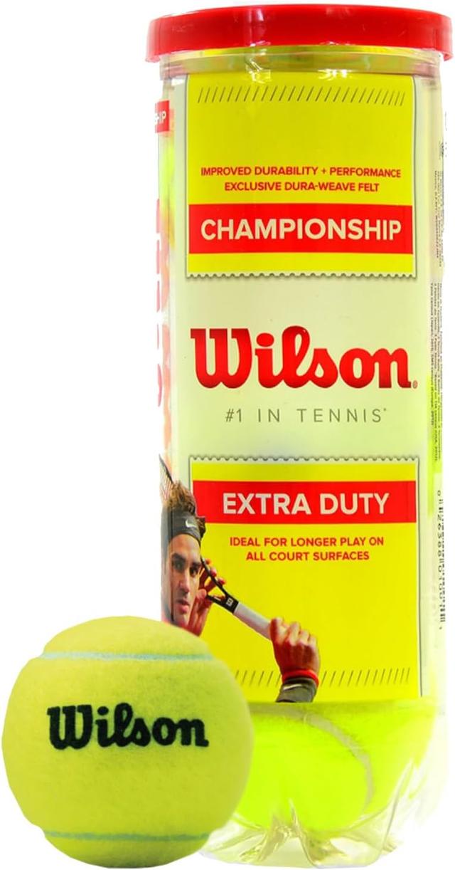 Balles de Tennis Wilson Champ Extra Duty - BoĂźte de 3