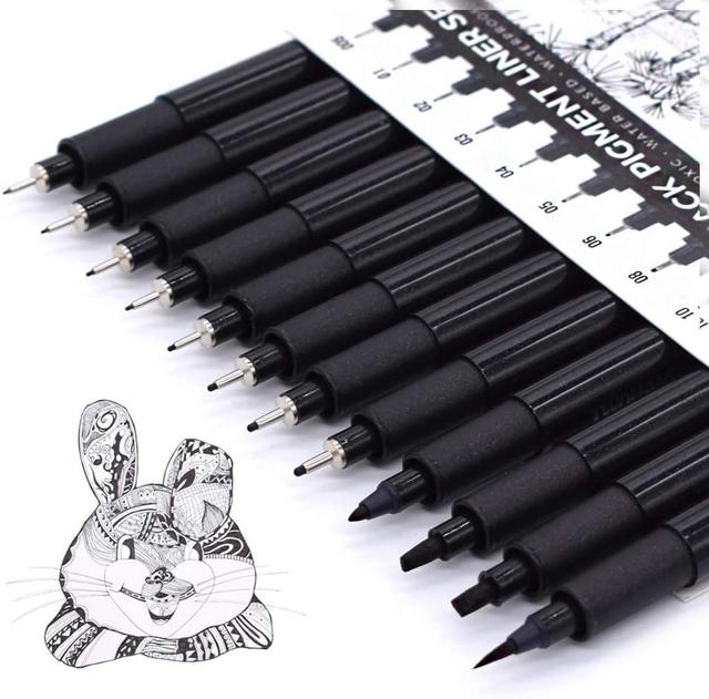 Stylos Pointe Fine TWOHANDS - Pack de 12
