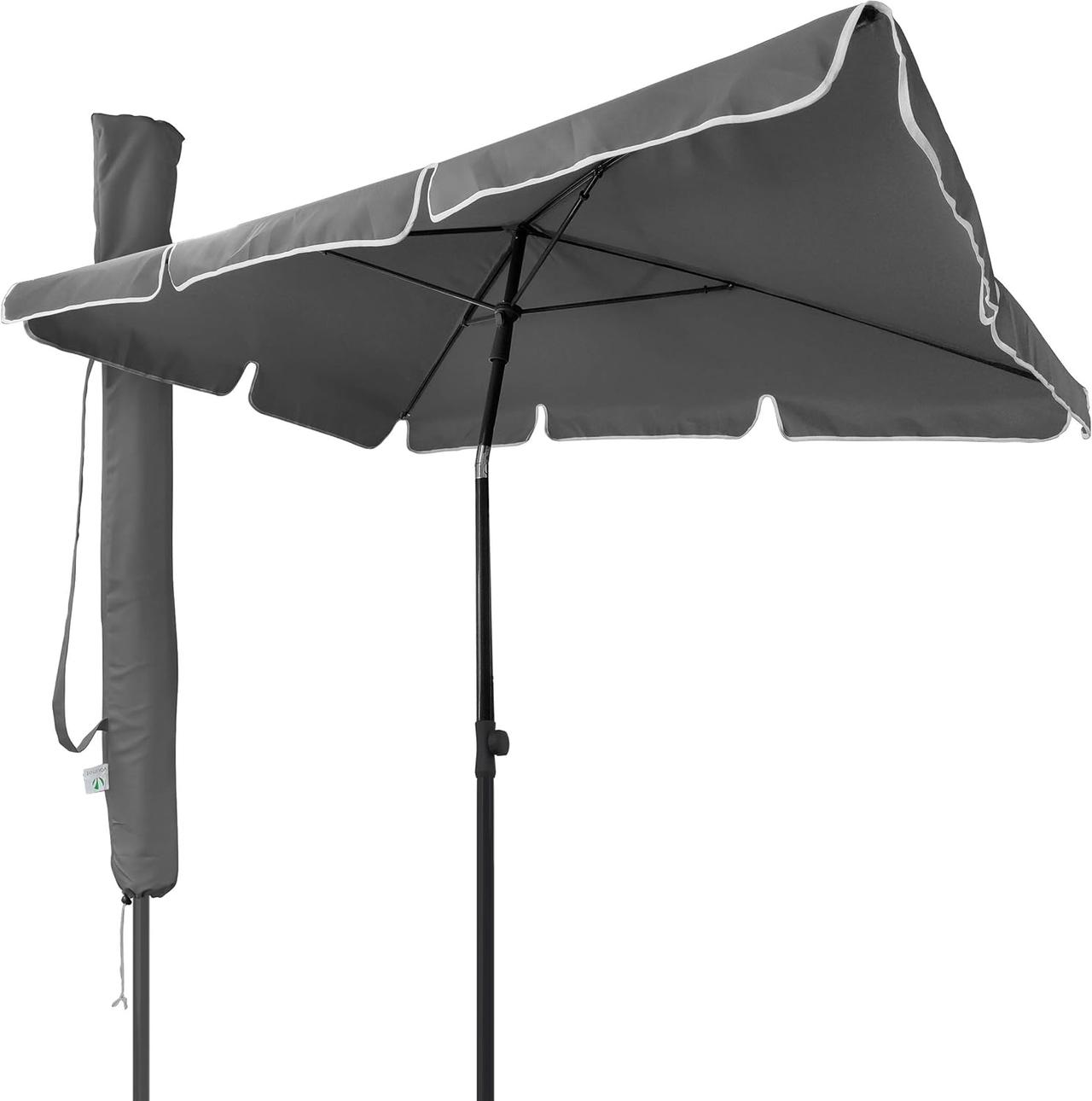 Parasol Rectangulaire Inclinable Vounot - 200x125cm