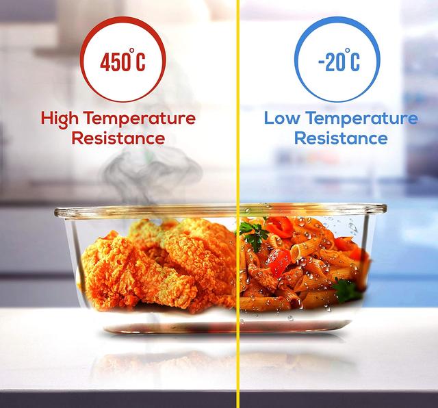 KICHLY Boîtes Alimentaires Verre