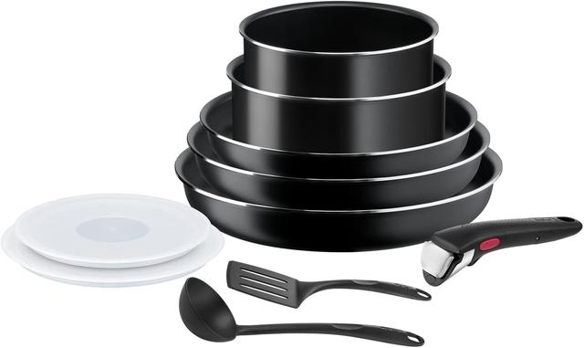 Tefal Ingenio 10 pièces: Batterie de Cuisine Antiadhésive