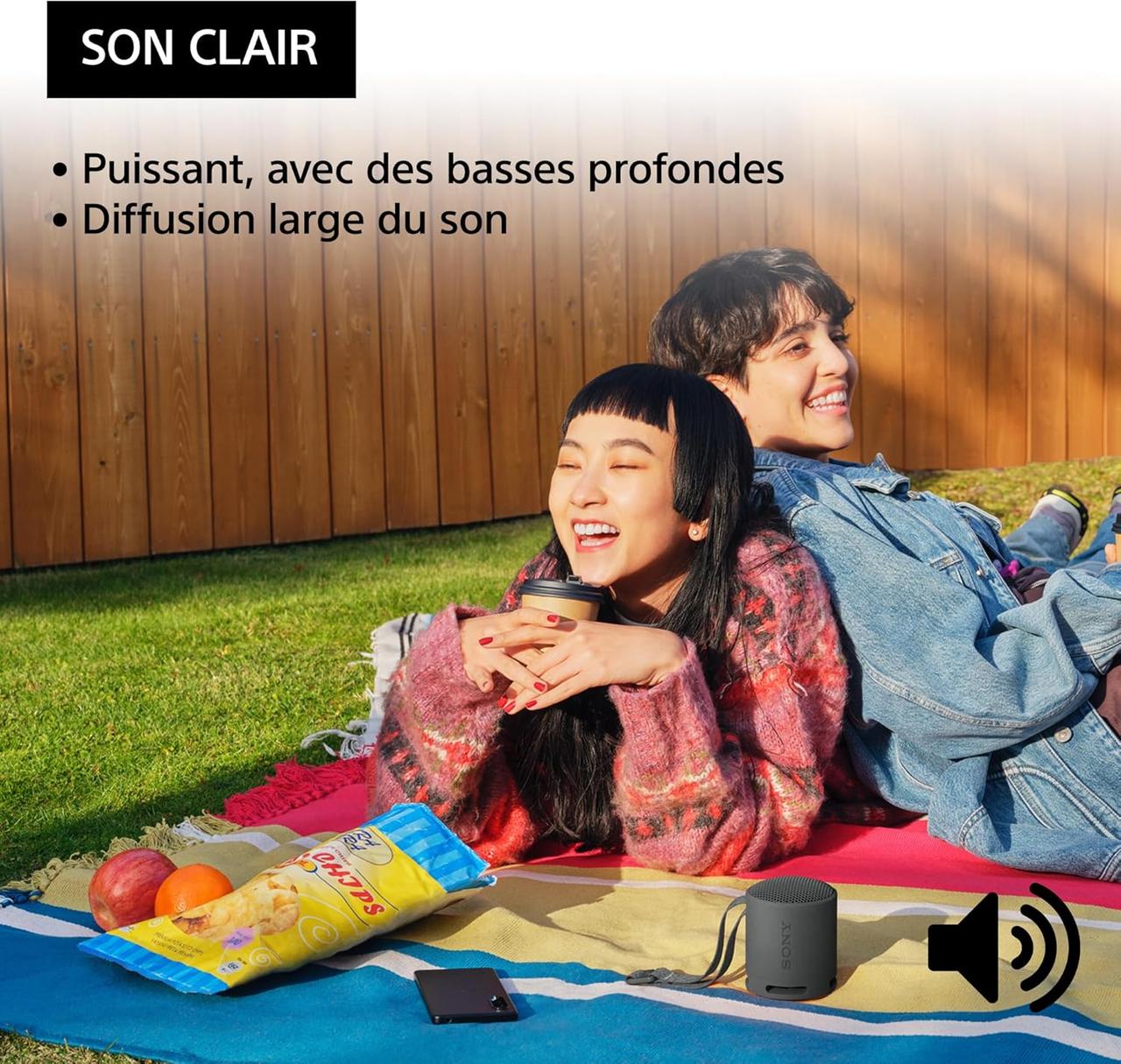 Sony SRS-XB100: Enceinte Bluetooth Compacte et Puissante