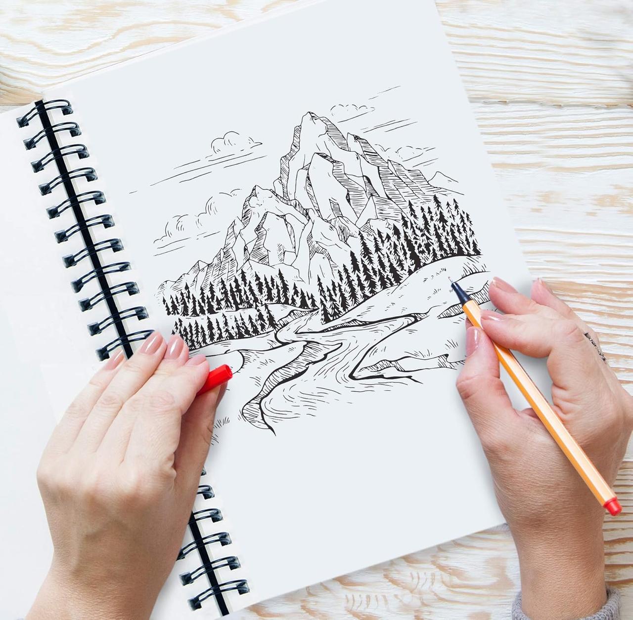 Carnet Dessin A4 Relié 200gsm