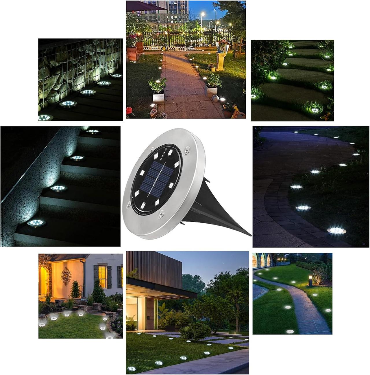 Lampes Solaires Extérieures Joomer - 12 Pièces