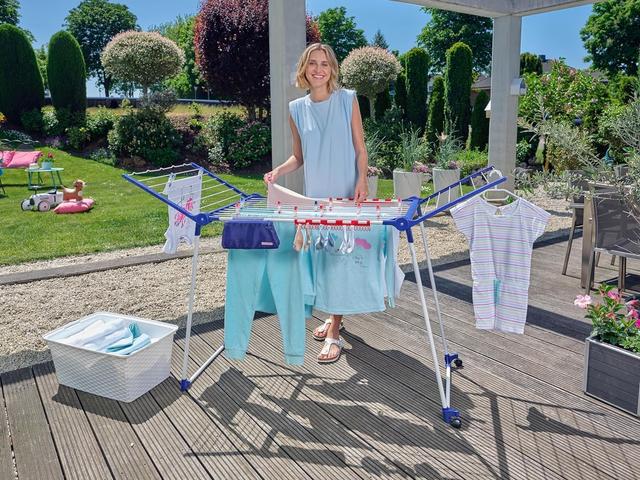 Leifheit Pegasus 200 Solid Deluxe Mobile: Séchoir à Linge 20m