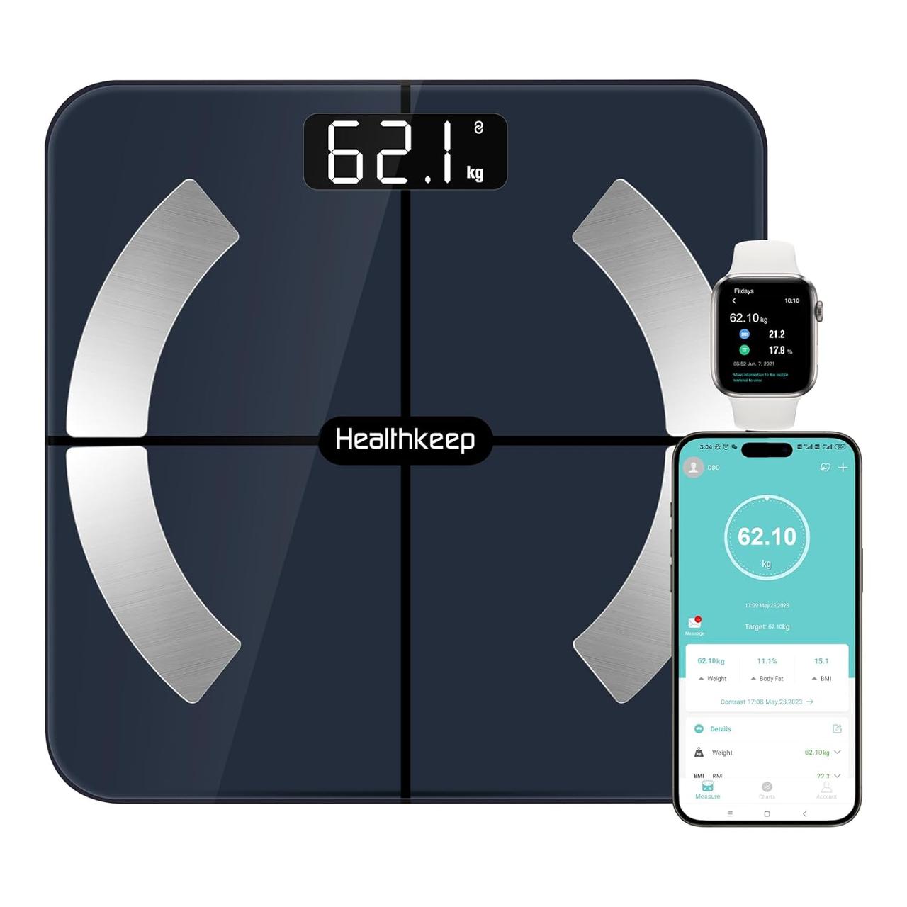 Balance Connectée Healthkeep - Pèse-Personne Intelligente