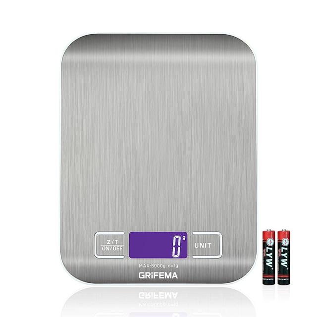 GRIFEMA GA2002 Balance de Cuisine Électronique de Haute Précision 5000g