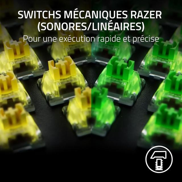 Razer BlackWidow V4 X - Clavier Gaming Mécanique