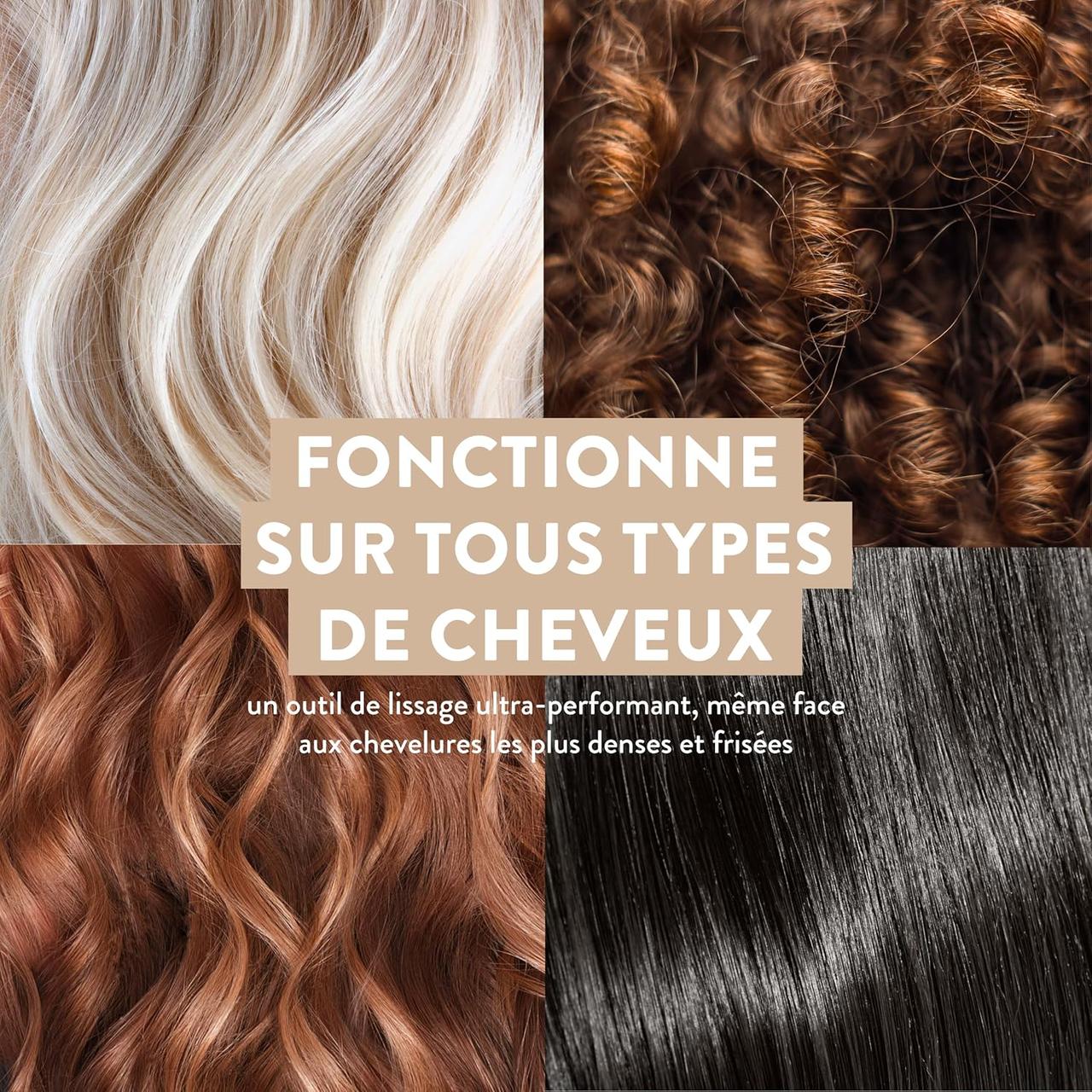 Lisseur Vapeur Demeliss Saint Algue - Titane Professionnel