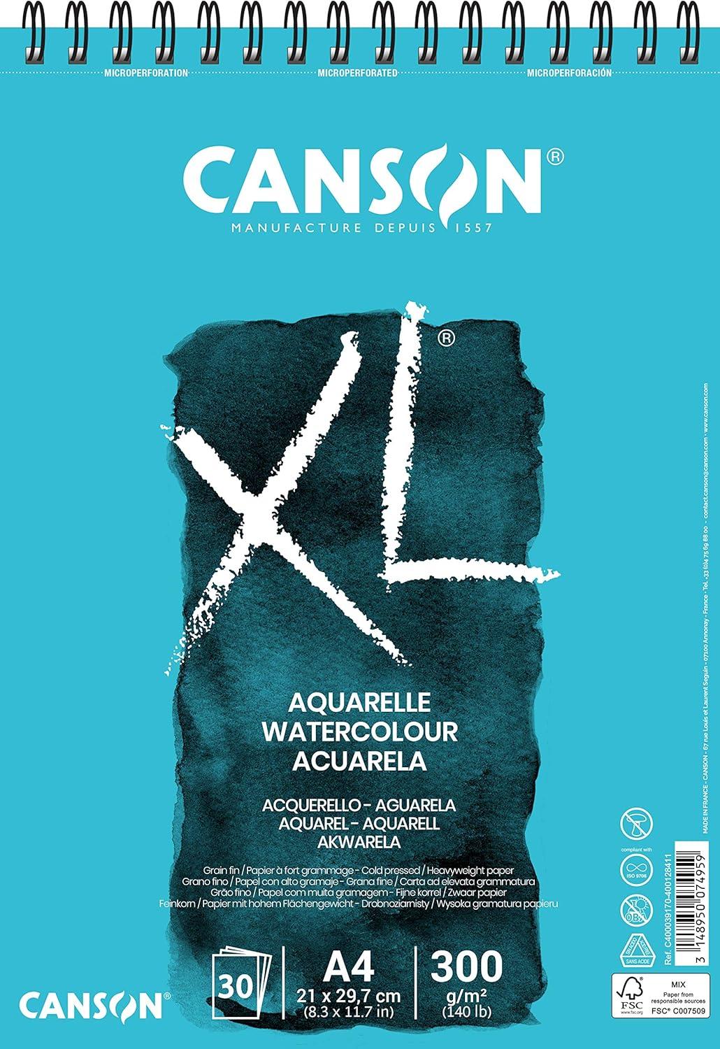 Bloc Aquarelle Canson XL A4