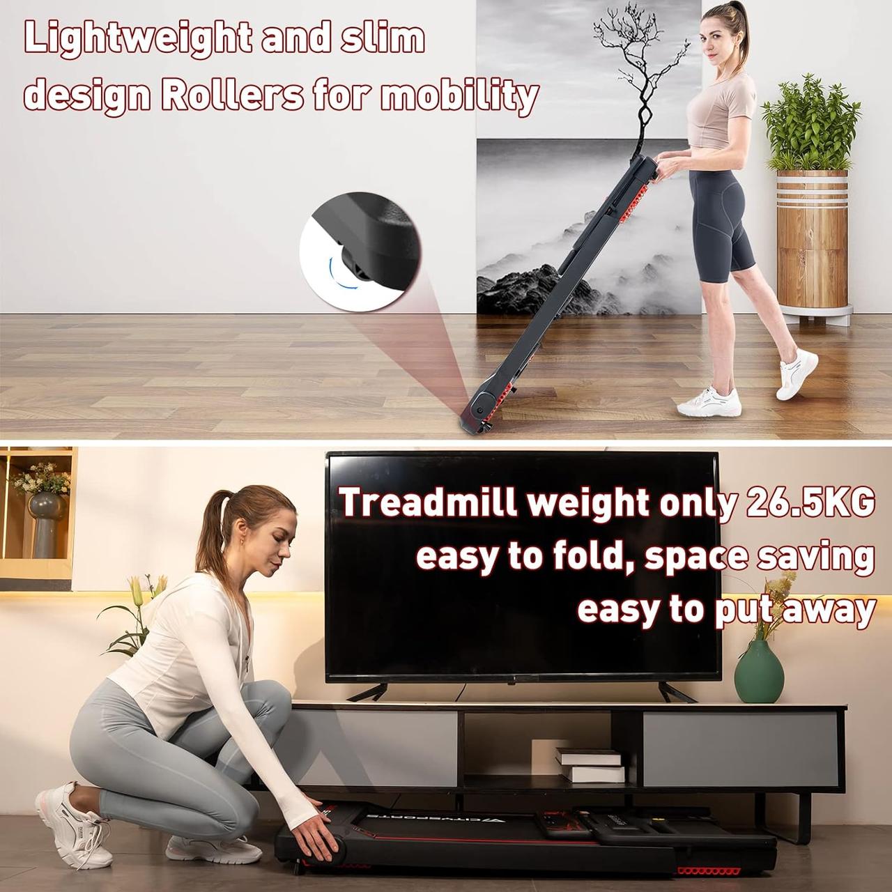Tapis de Course CITYSPORTS - Pliable 12km/h