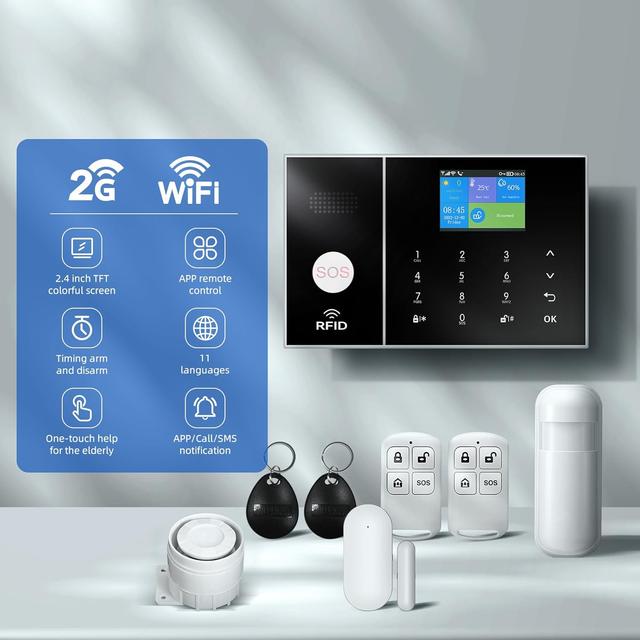 Système Alarme Maison Sans Fil LWOHSI 1080p
