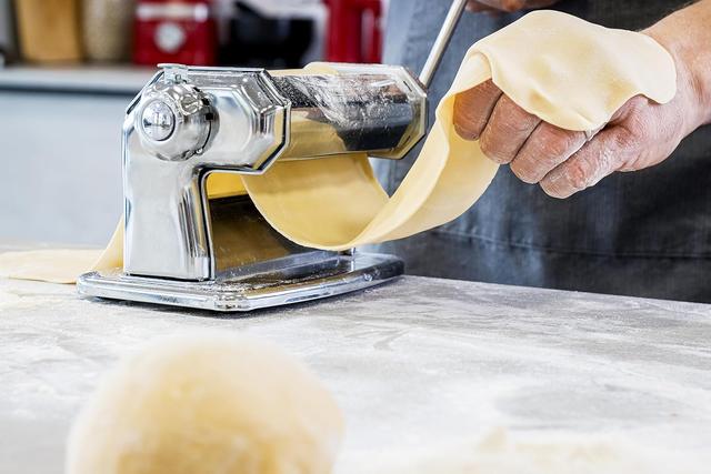 Imperia 100 Machine à Pâtes Argentée - Fabriquez vos Pâtes Maison