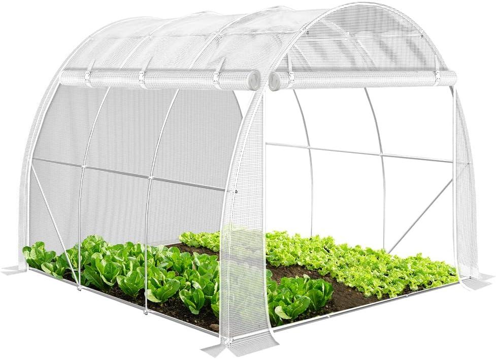 Serre de Jardin VOUNOT® 6m² - Acier Galvanisé & PE Haute Densité