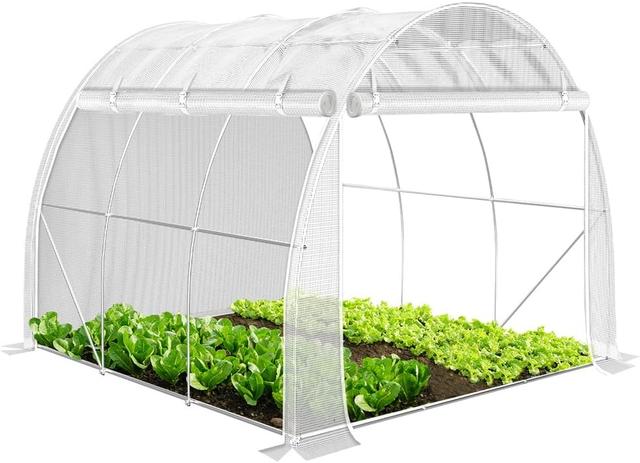 Serre de Jardin VOUNOT® 6m² - Acier Galvanisé & PE Haute Densité