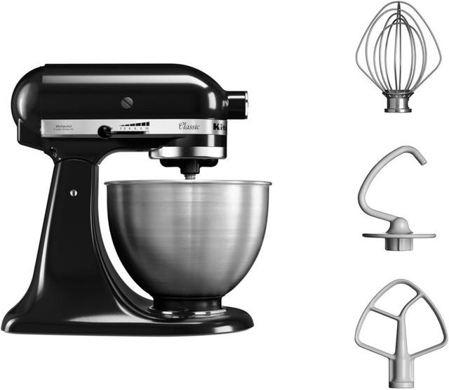 Robot Pâtissier KitchenAid 5K45SSEOB - Noir 4.3L