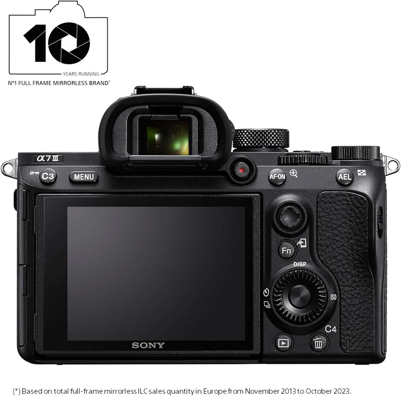 Sony Alpha 7 III - Appareil Photo Hybride Plein Format