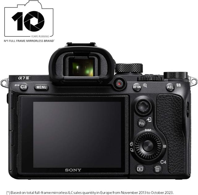 Sony Alpha 7 III - Appareil Photo Hybride Plein Format